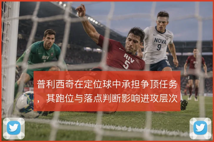 普利西奇在定位球中承担争顶任务,其跑位与落点判断影响进攻层次